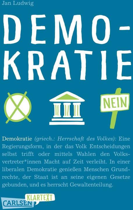 Klartext: Demokratie (Duits, Jan Ludwig, 2024)