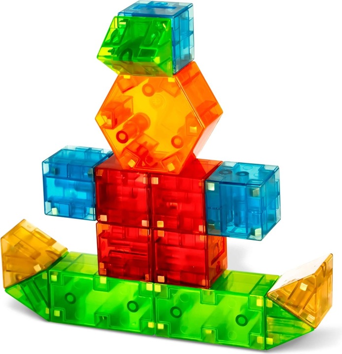 Actual product image Magna-Tiles Magna-Qubix Set
