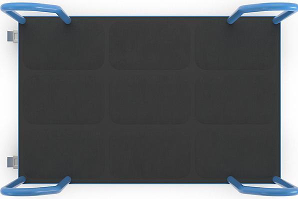 Actual product image eurokraft pro Side stirrup trolley with 4 side stirrups (500 kg)