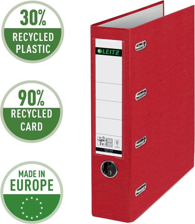 Produktbild Leitz Doppelordner (A5, 75 mm, 5 Stück)