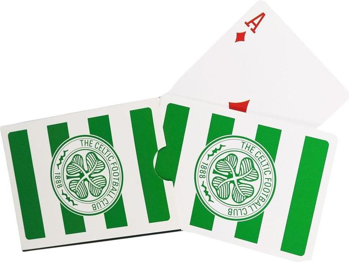 Actual product image Celtic FC Striped Playing Card Deck