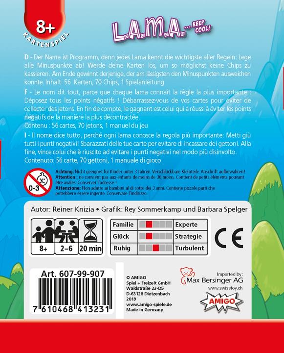 Produktbild Amigo Lama (Deutsch, Französisch, Italienisch)