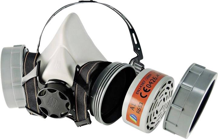 Actual product image Aerotec RM605 2005763 Respirator half mask set A1 Size: Uni (2x)