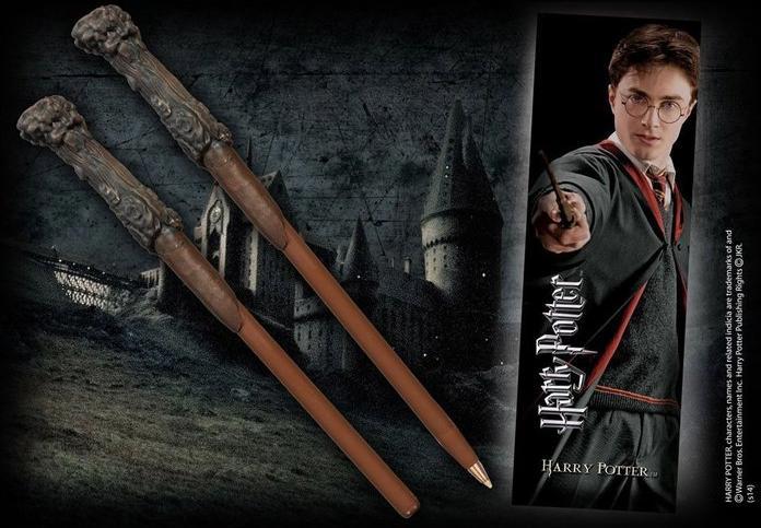 Noble Collection Harry Potter Stylo Bille Marque-page Harry Potter