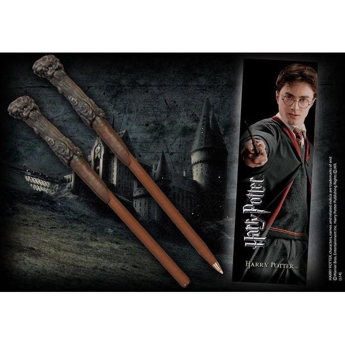 Noble Collection Braun Harry Potter Kugelschreiber Lesezeichen Harry Potter