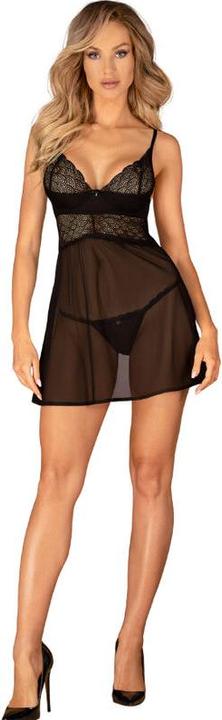 Produktbild Obsessive Chemeris Set Badydoll & Thong M/L (M, L)