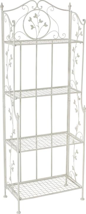 Immagine prodotto CLP Scaffale a terra Arona, bianco antico (60 x 33 x 158 cm)