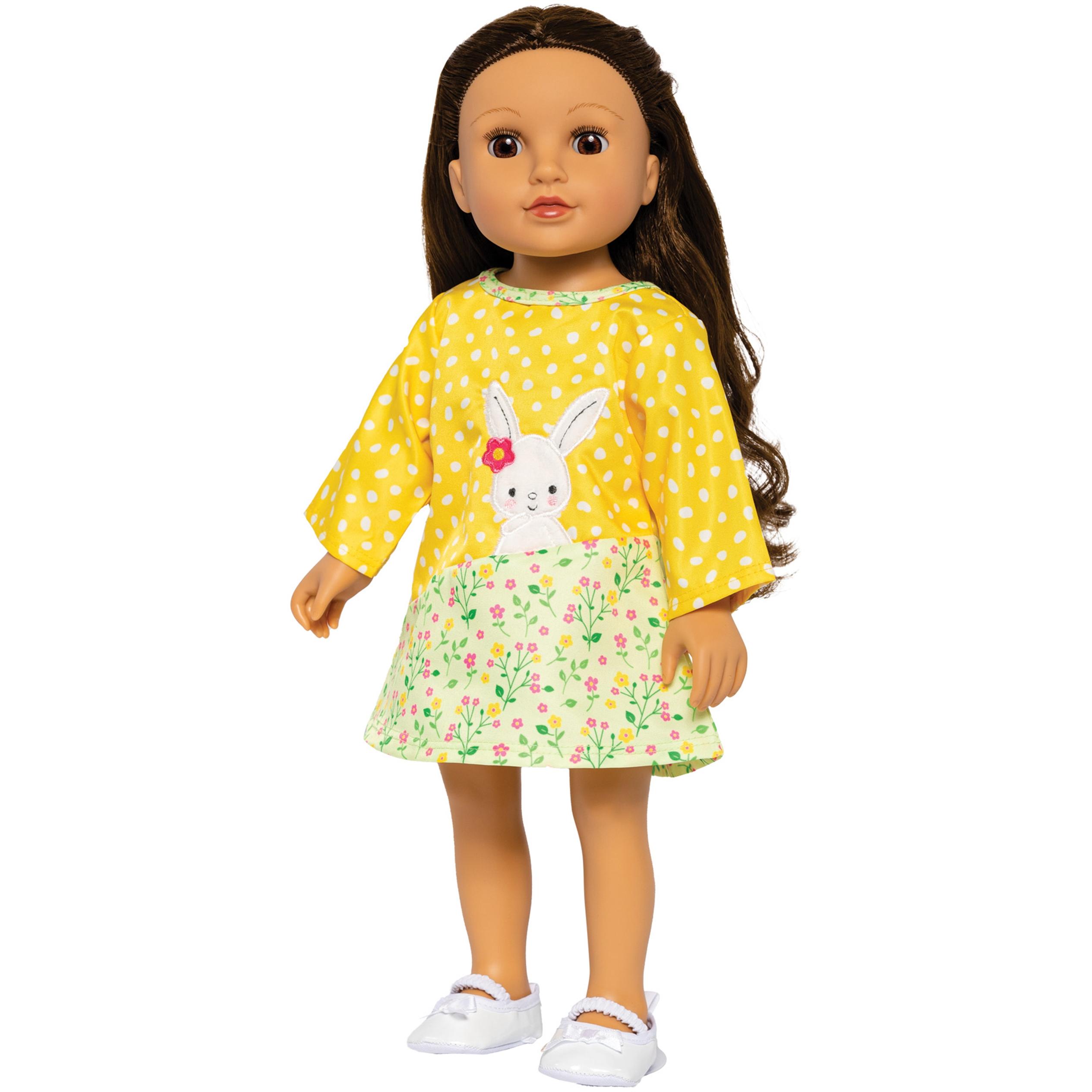 Thumbnail - Heless Tunika-Puppenkleid "Bunny Lou", Gr. 28-35 cm