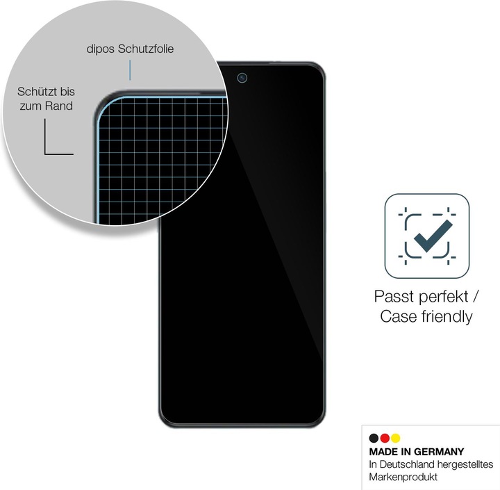 Immagine prodotto Dipos Anti-Shock Pellicola Protettiva (1 Pezzo/i, Oppo A98)