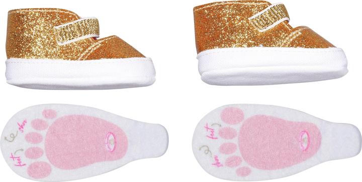 Actual product image Baby Annabell Shoes Gold 43cm