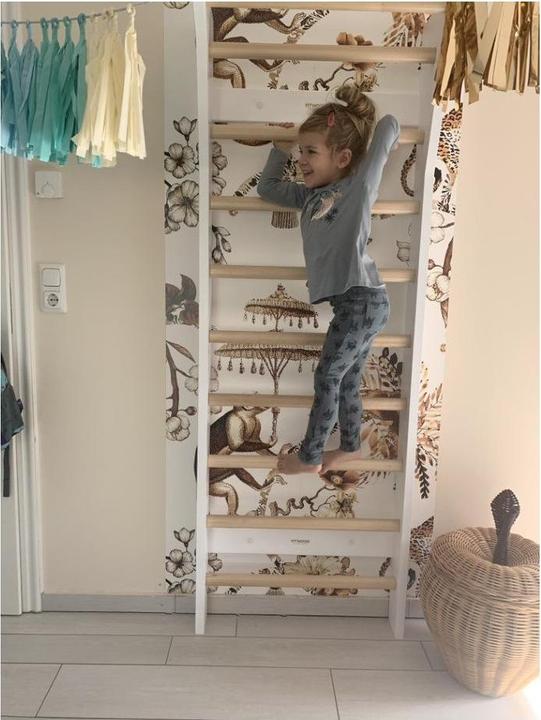 Actual product image Fitwood Sprossenwand TAIMI MINI, weiss - Birke