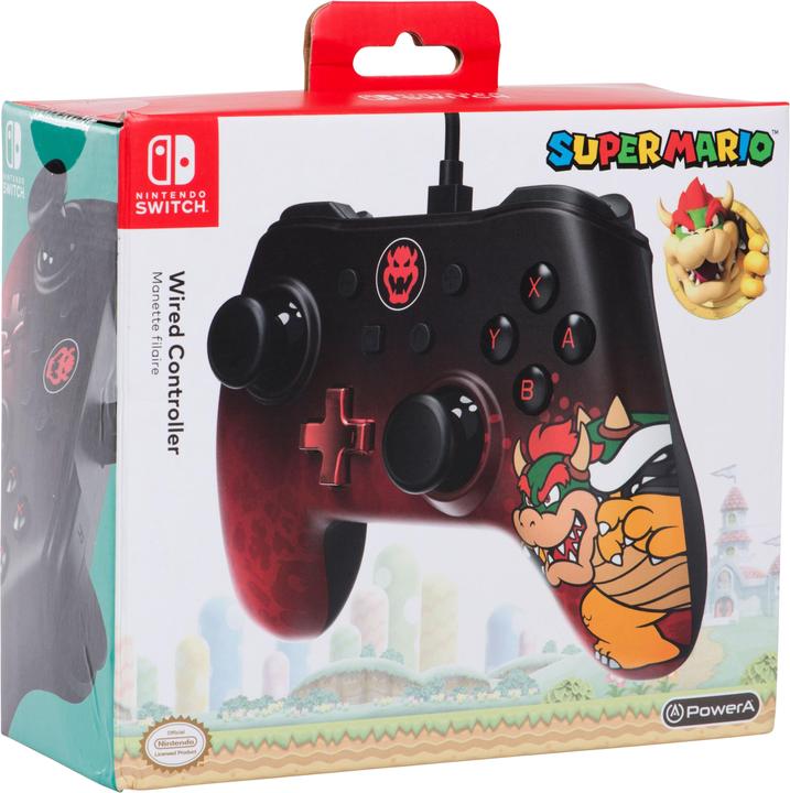 Produktbild PowerA Wired Controller - Bowser Edition (Switch)