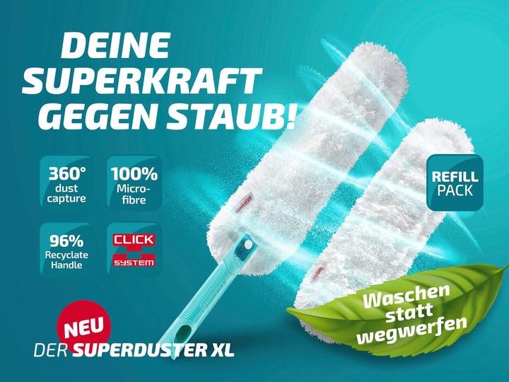 Produktbild Leifheit Staubwedel SUPERDUSTER XL mit Ersatzbezug