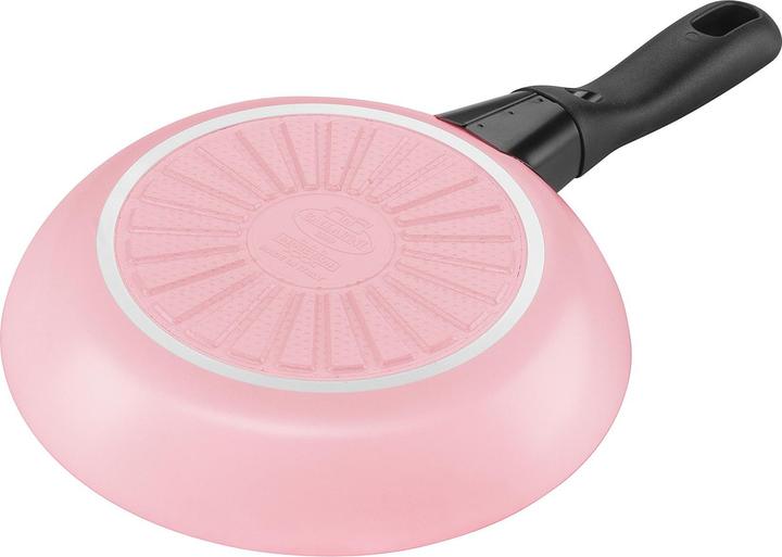 Productafbeelding Ballarini Caprera Koekenpan 1 Greep Roze (24 cm, Koekenpan, Aluminium)