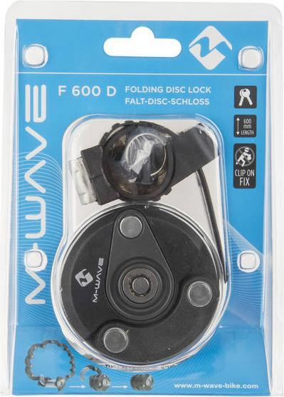 Produktbild M-Wave Disc F 600 D Faltschloss 600mm (60 cm)
