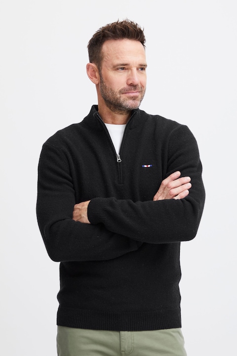 Produktbild FQ1924 KyleFQ halfzip lambswool knit - Pullover - 21900367 (3XL)