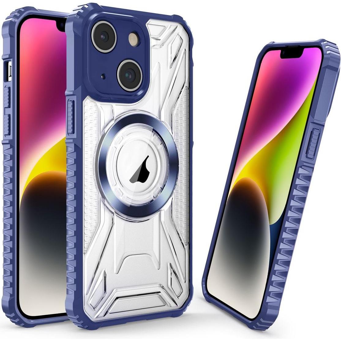 König Design Hülle für Apple iPhone 15 Handy Schutz Case Cover Magsafe Bumper Etuis Schale (Apple iPhone 15), Smartphone...