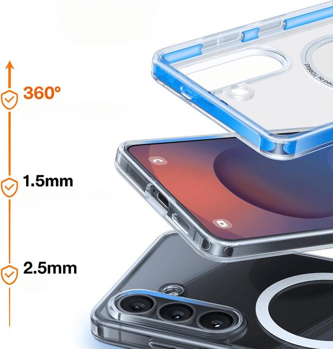 Produktbild Torras - Guardian Magnetic Series - Samsung Galaxy S26 - Clear (Samsung Galaxy S26)