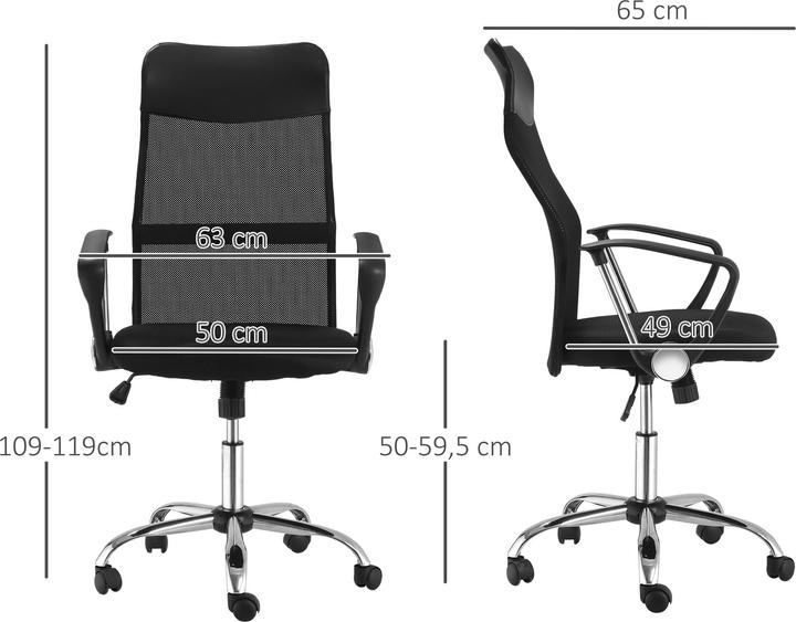 Image du produit Homcom Chaise de bureau