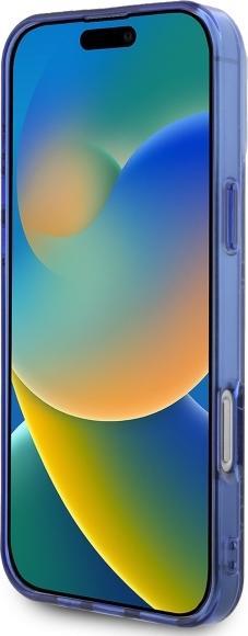 Actual product image Lacoste LCHMP16XUBSV iPhone 16 Pro Max 6.9" granatowy/navy hardcase IML Blend Monogram MagSafe (Apple iPhone 16 Pro Max)