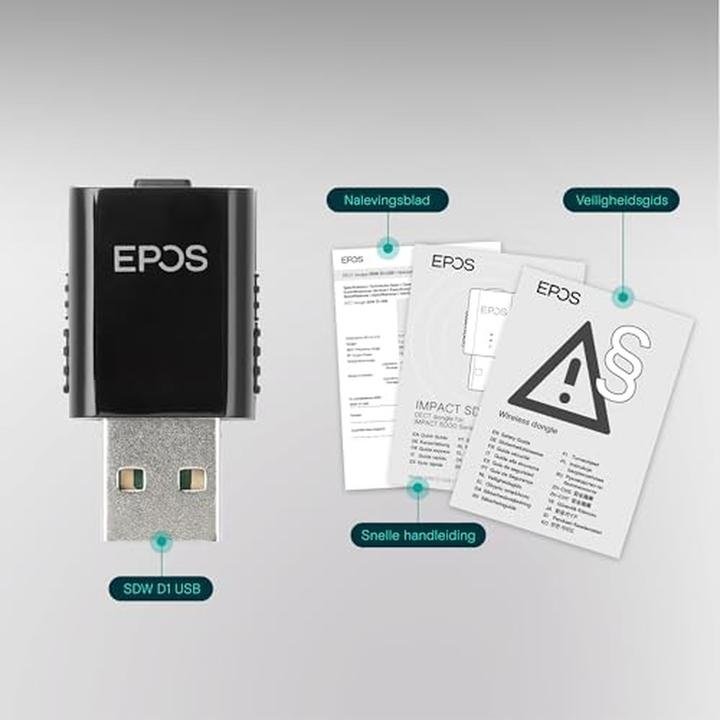 Immagine prodotto EPOS Impatto (Senza fili, USB-A)