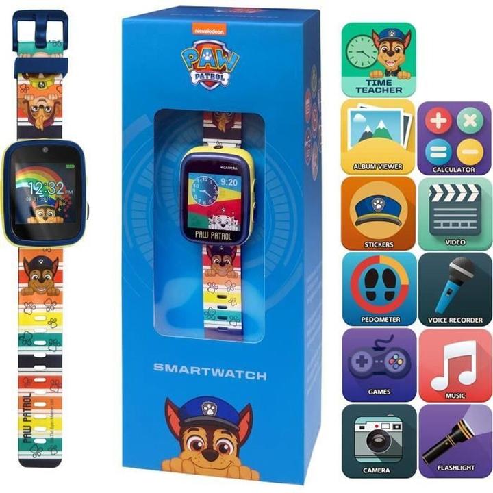 Productafbeelding Kids Euroswan Smart Watch SmartWatch 6 Functies PaW PATROL Paw Patrol PW19836
