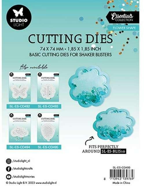 Actual product image art by marlene Cutting Dies "Flower Shape" Essentials