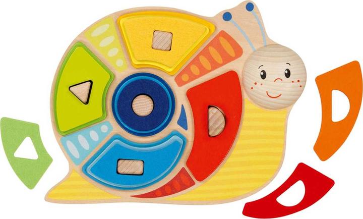 Immagine prodotto Goki Gioco di ordinamento dei colori e delle forme Lumaca