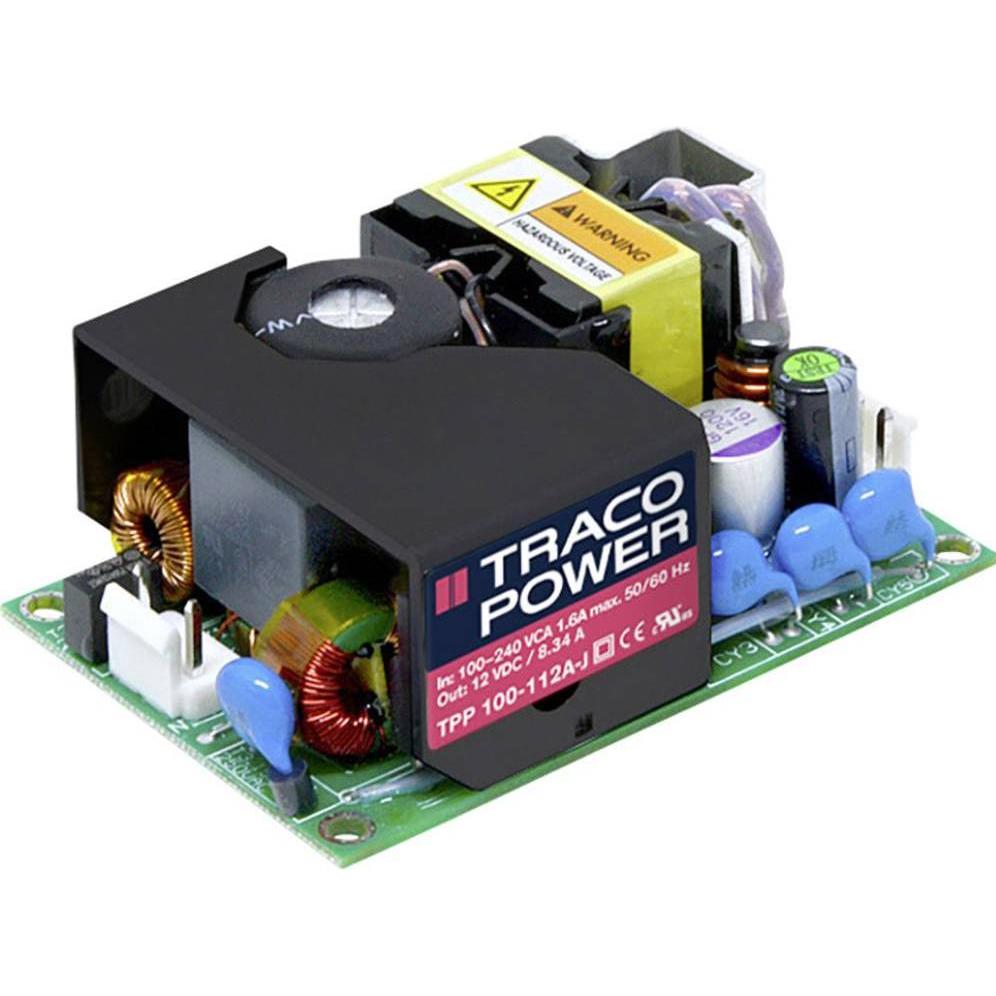 TracoPower, Zubehör Elektroinstallation, TPP 100-124A-J AC/DC-Netzteilbaustein, open frame +26.4 V/DC 4170mA