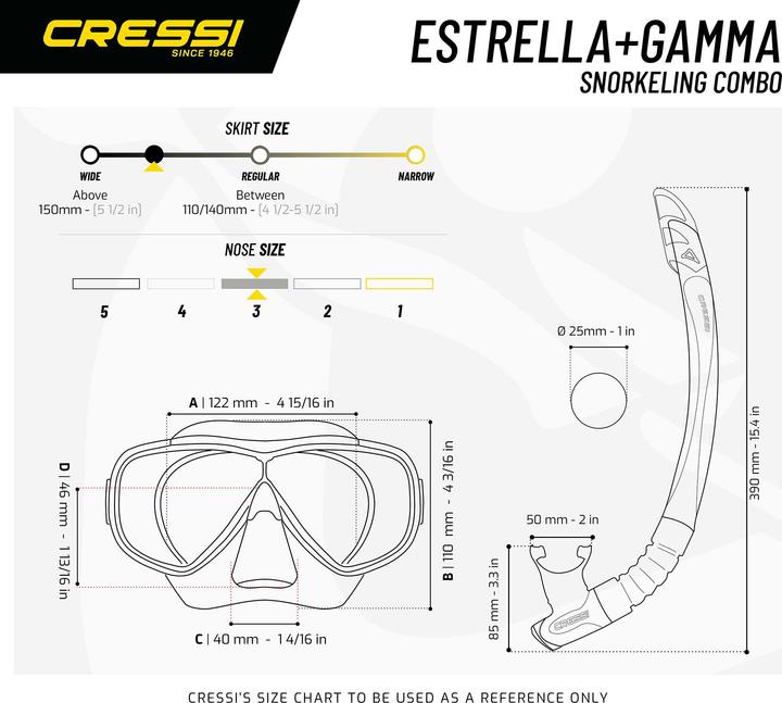 Immagine prodotto Cressi Estrella + Gamma