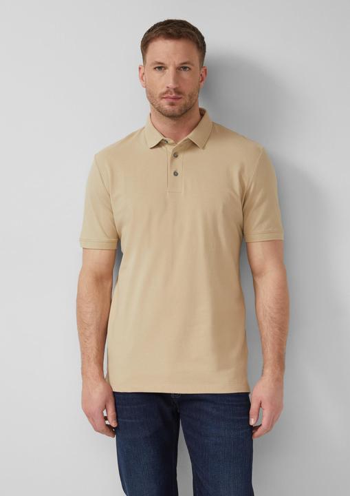 Produktbild s.Oliver Poloshirt aus elastischem Baumwollmix-Piqué (M)