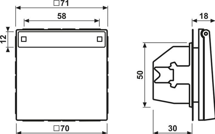 Produktbild JUNG SCHUKO-Steckdose