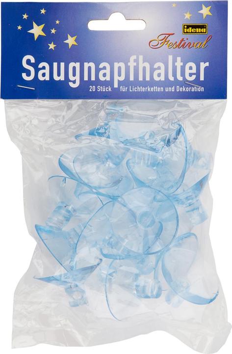 Produktbild Idena Saugnapfhalter 20er für Lichterketten (0.16 m)