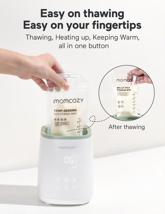 Actual product image Momcozy Babyflaschenwärmer