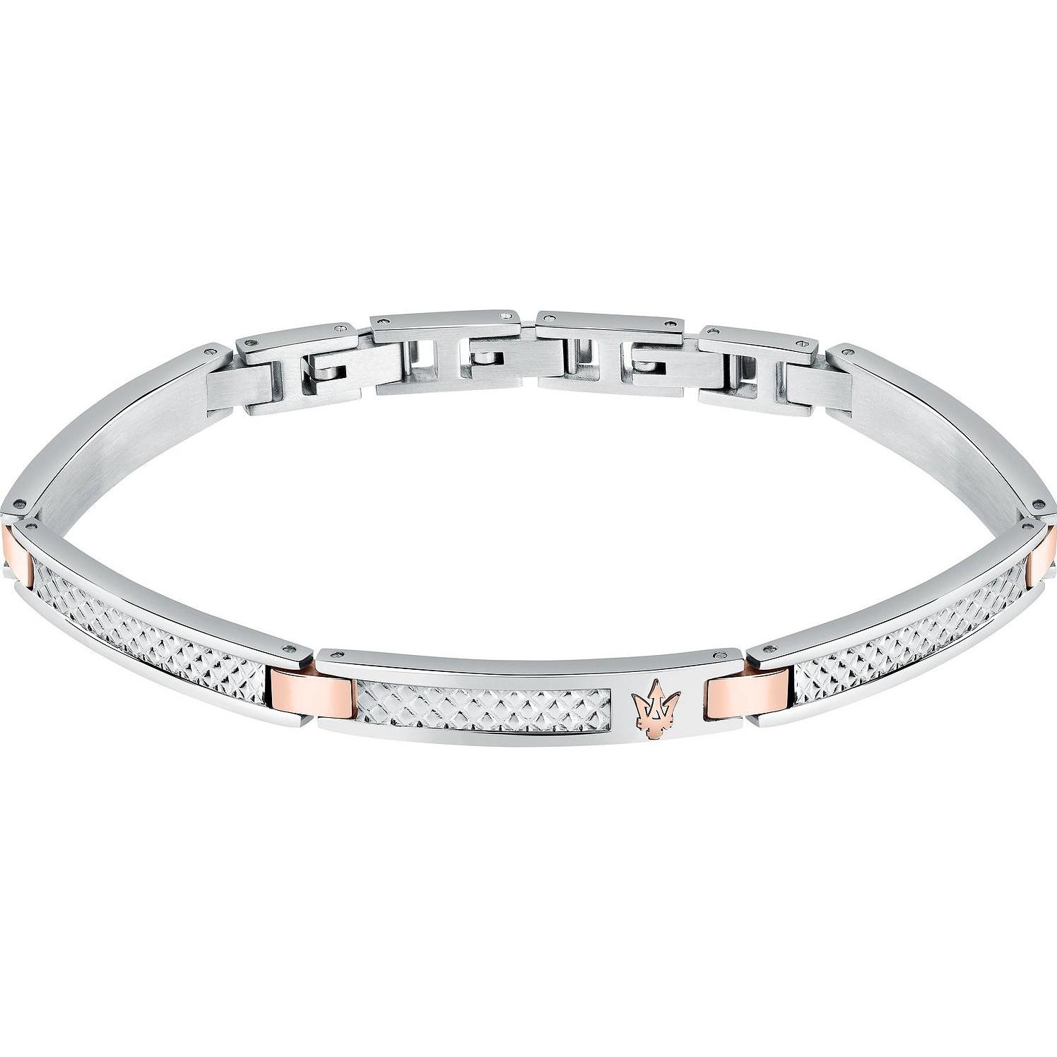 Maserati, Armschmuck, Armband, (19 cm, Edelstahl)