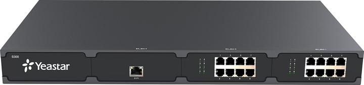 Image du produit Yeastar S300 - UDP - TCP - TLS - SRTP - SIP (RFC3261) - IAX2 - 10,100,1000 Mbit/s - IEEE