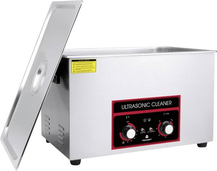 Productafbeelding Toolcraft USC-3000 Ultraschallreiniger Bürobedarf, Schmuck, Werkstatt 600 W 30 l (40 kHz, 30000 ml)