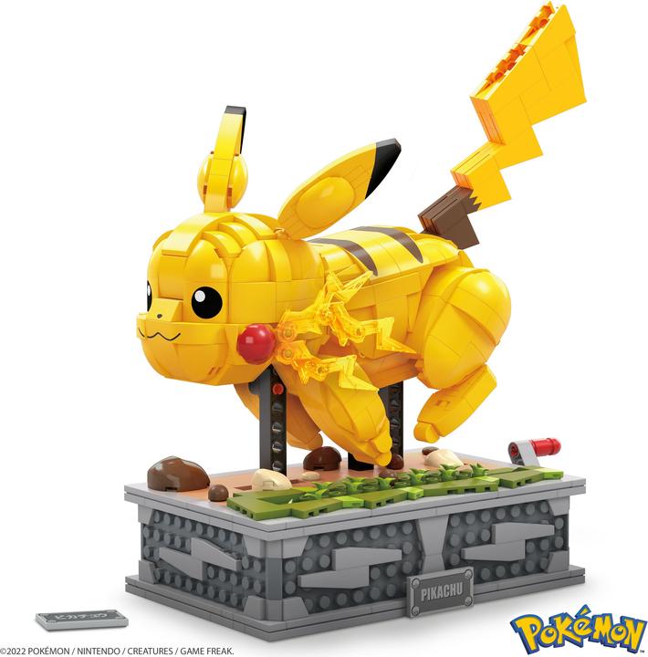 Actual product image Mega Construx Pokémon Motion Pikachu
