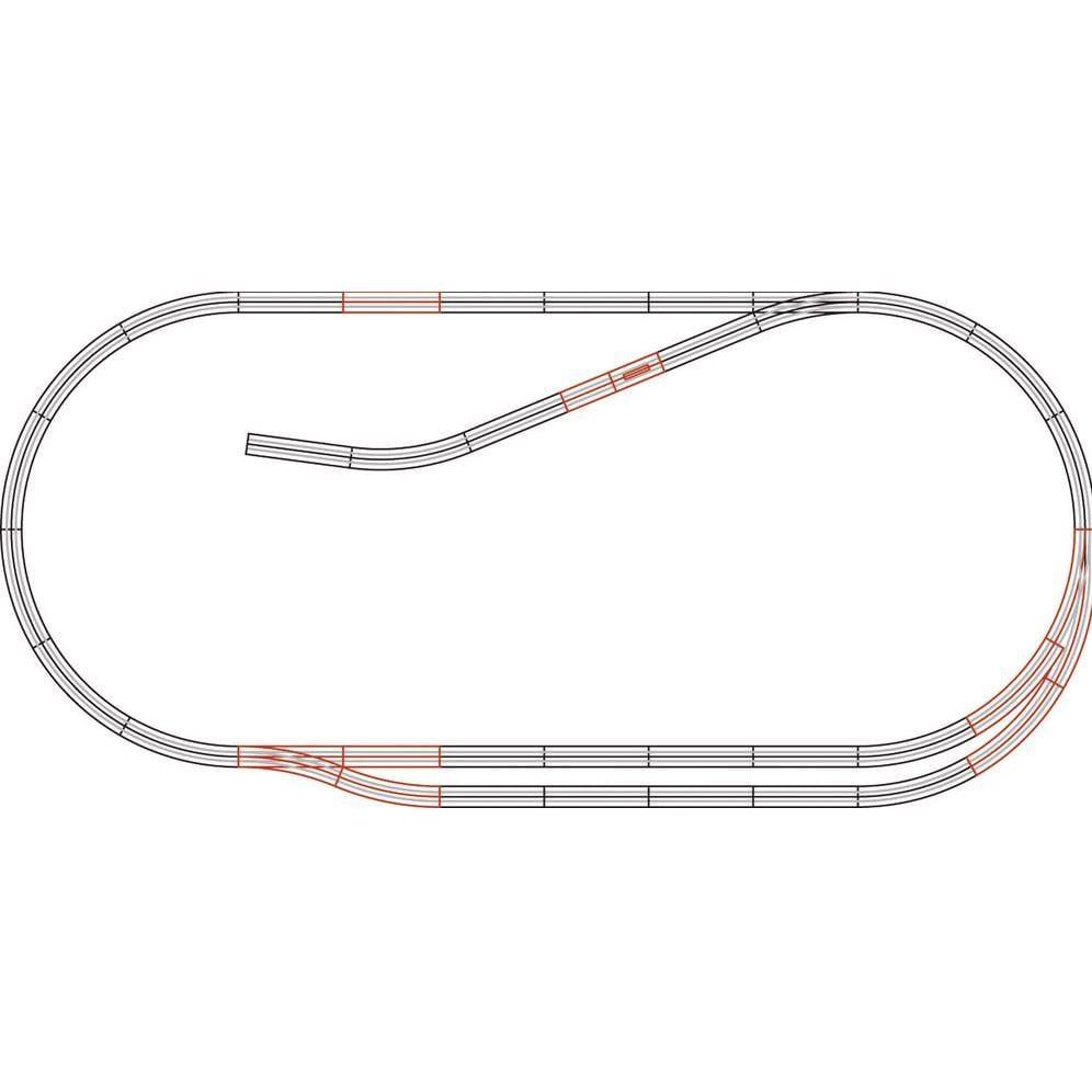 Roco H0 geoLINE (mit Bettung) 61102 (Spur H0)