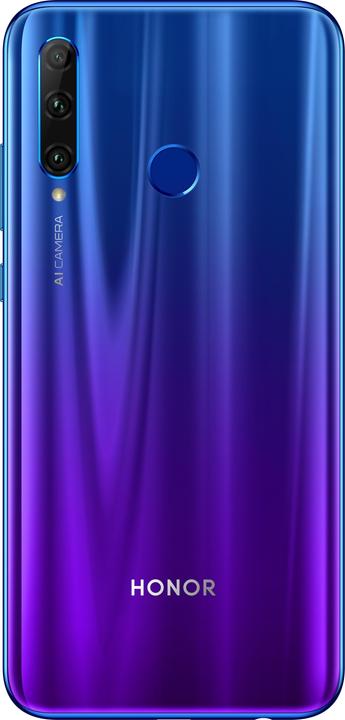 Immagine prodotto Honor 20 Lite (128 GB, Blu Fantasma, 6.21", Doppia SIM Ibrida, 4G)