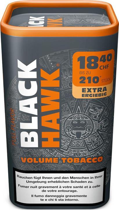 Actual product image Black Hawk High Volume MYO (Tobacco, 95 g)