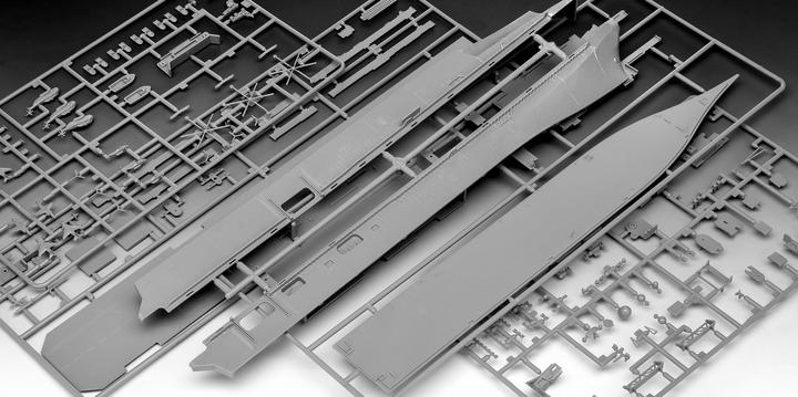 Actual product image Revell Assault Carrier USS WASP CLASS