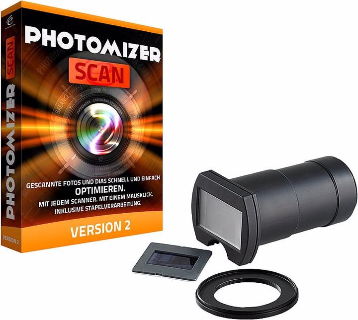 Produktbild Somikon DSLR-Objektiv-Aufsatz zum Digitalisieren von Dias/Negativen