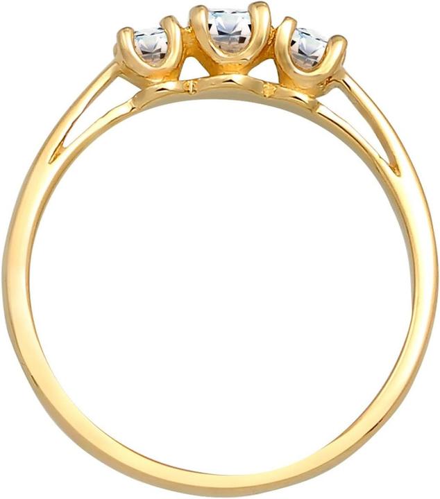 Produktbild Diamore Elli Diamonds Verlovingsring mit Brillant in Gelbgold (52)