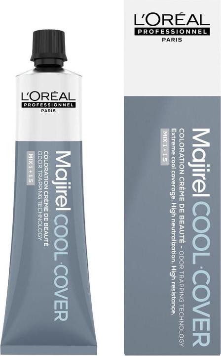 Actual product image L'Oréal Professionnel L'Oréal Majirel COOL COVER 8 Hellblond 60 ml (8 Light blonde)
