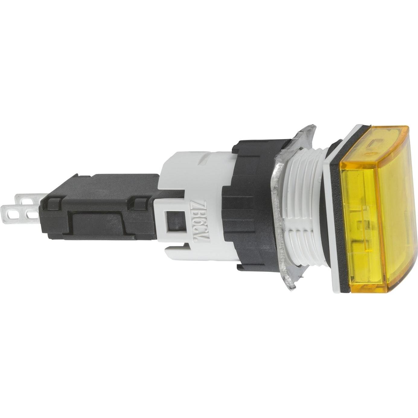 Schneider Electric, Zubehör Gebäudesicherheit, signalinė lemputė 16 mm geltonos spalvos 24V AC/DC (XB6CV5BB)