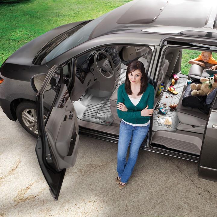 Image du produit WeatherTech Audi A3/RS3/S3 (2012-2024) 2ème rangée Tapis de voiture Premium