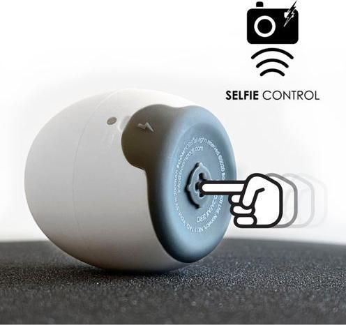 Image du produit Boompods Zero Haut-parleur Bluetooth® Mains libres, antichoc, étanche Blanc (5 h)