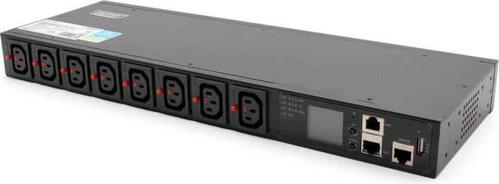 Produktbild No Name SMART PDU 1HE Steckdosenleiste IEC320 C20 16A/250V Steckdose 8x C13 16A Steckdosen