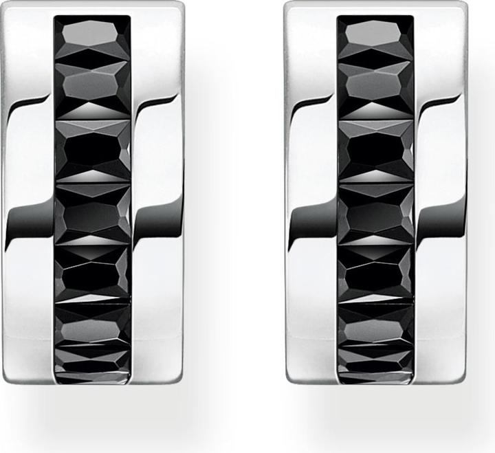 Immagine prodotto Thomas Sabo Creoli pietre nere pavé d'argento (Argento 925)